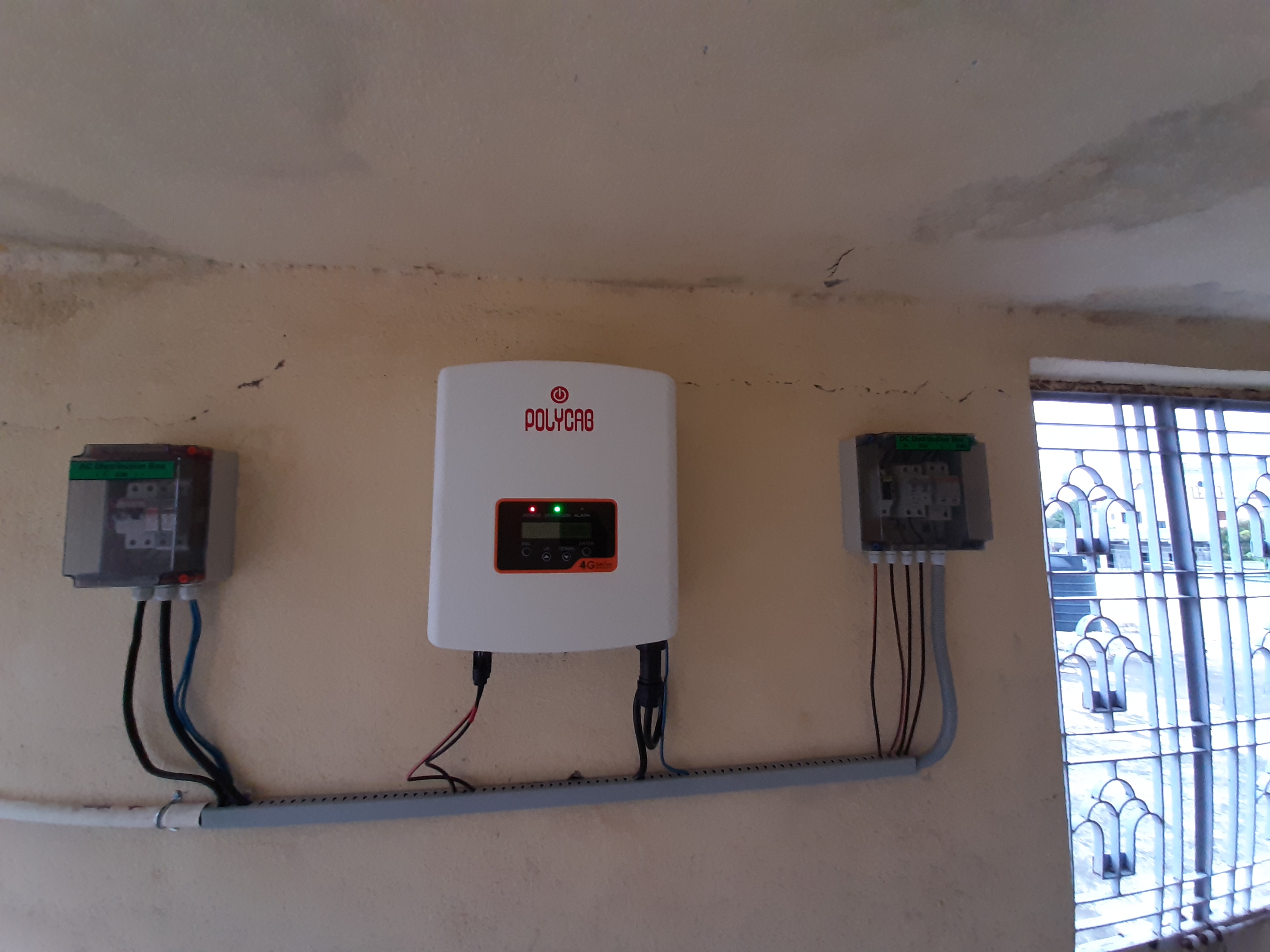 Solar Panel Array – Industrial Setup