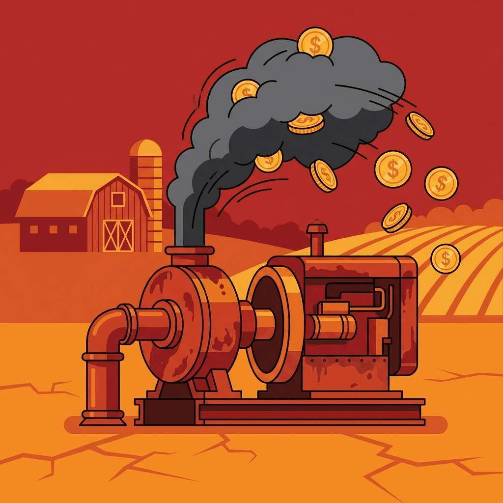 Solar vs Diesel Explanation Animation